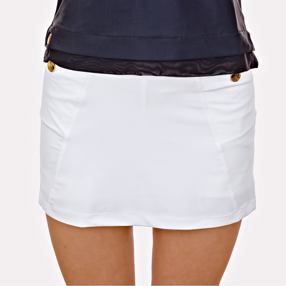CENTRE COURT ACTIVEWEAR VIA PARAGI SKIRT (WHITE)